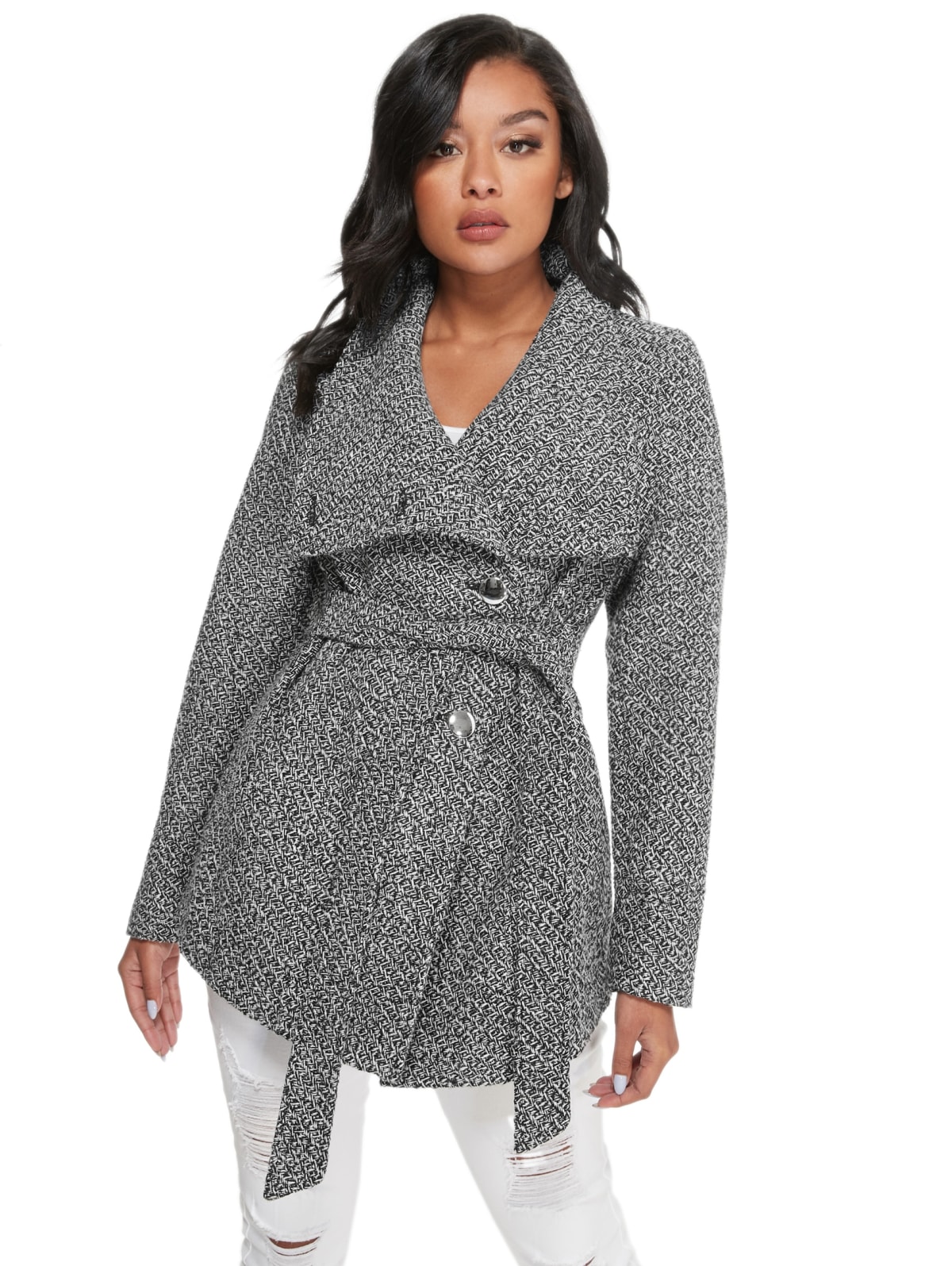 guess factory coat