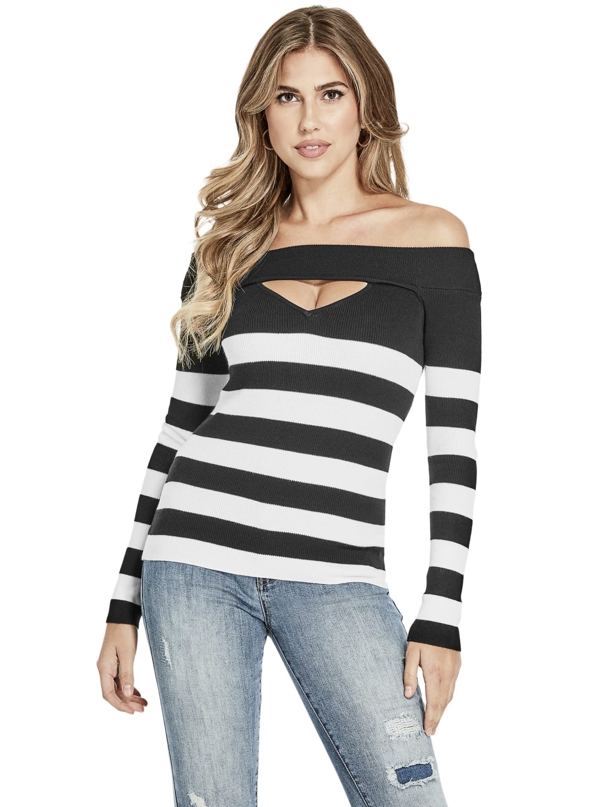 bella off the shoulder sweatshirt