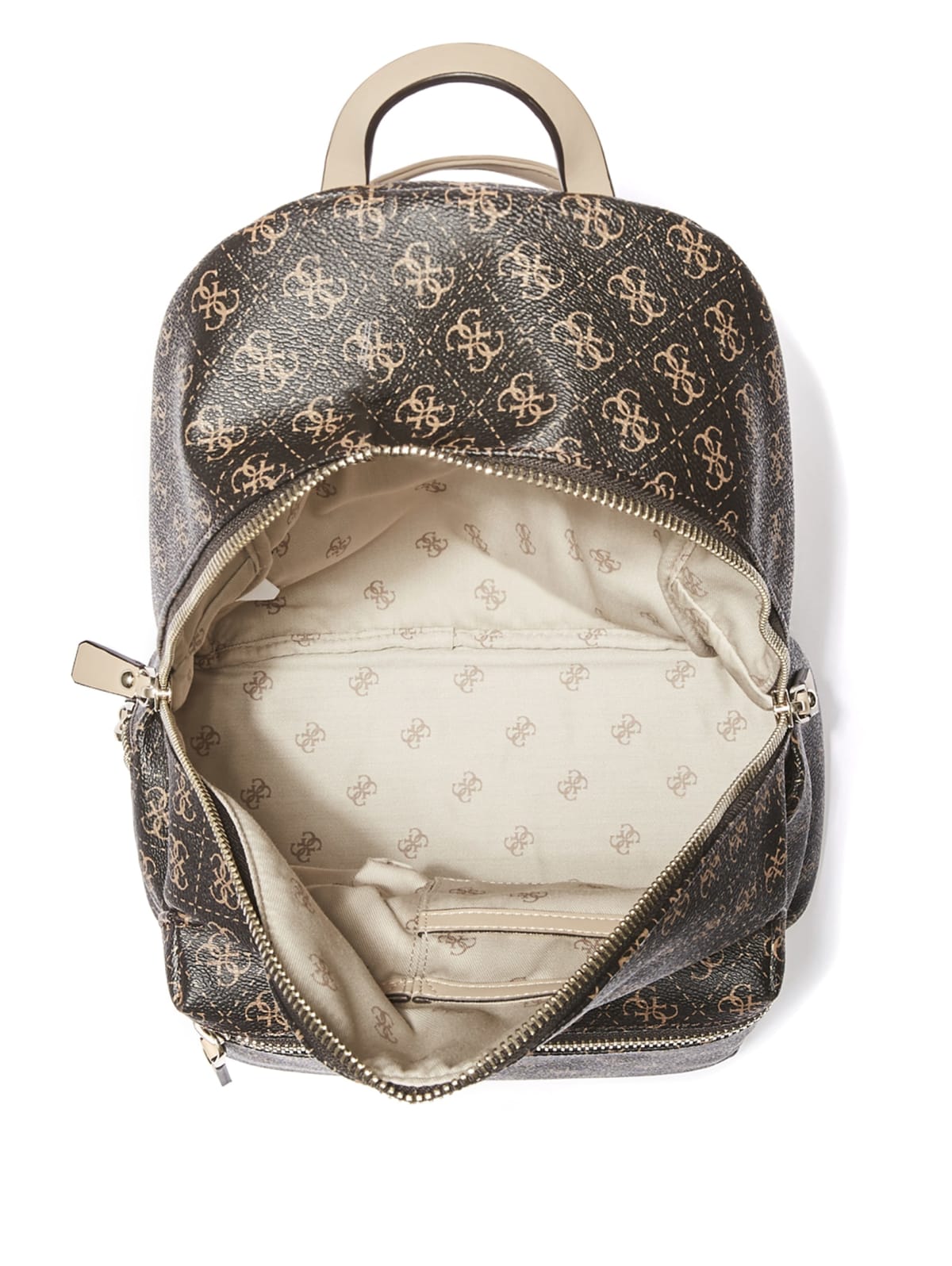 guess leeza large logo backpack