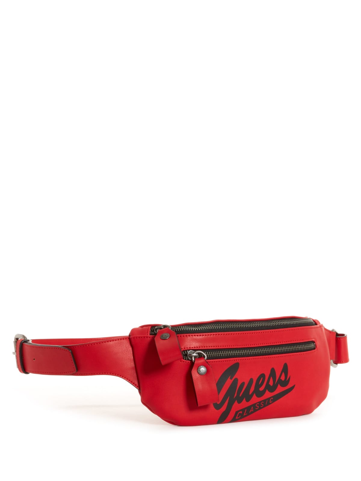 guess fanny pack red