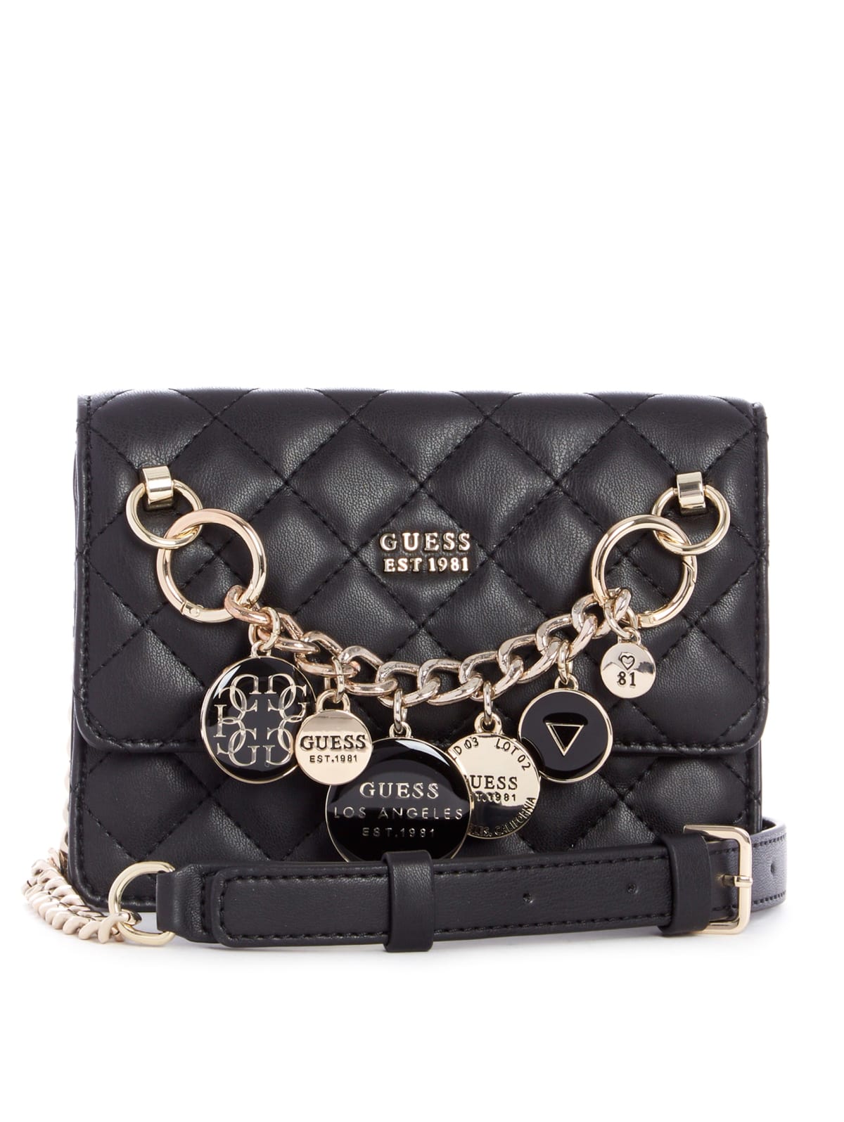 guess victoria chain shoulder bag