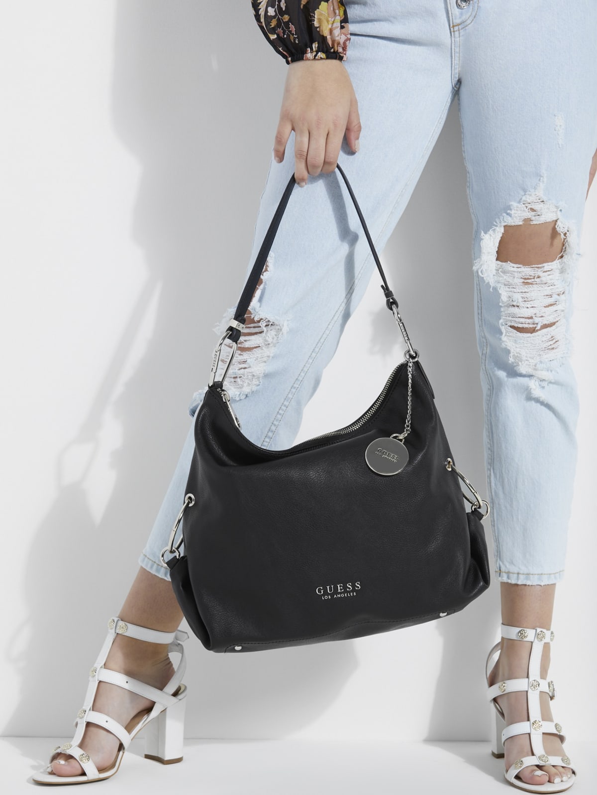guess carry hobo bag