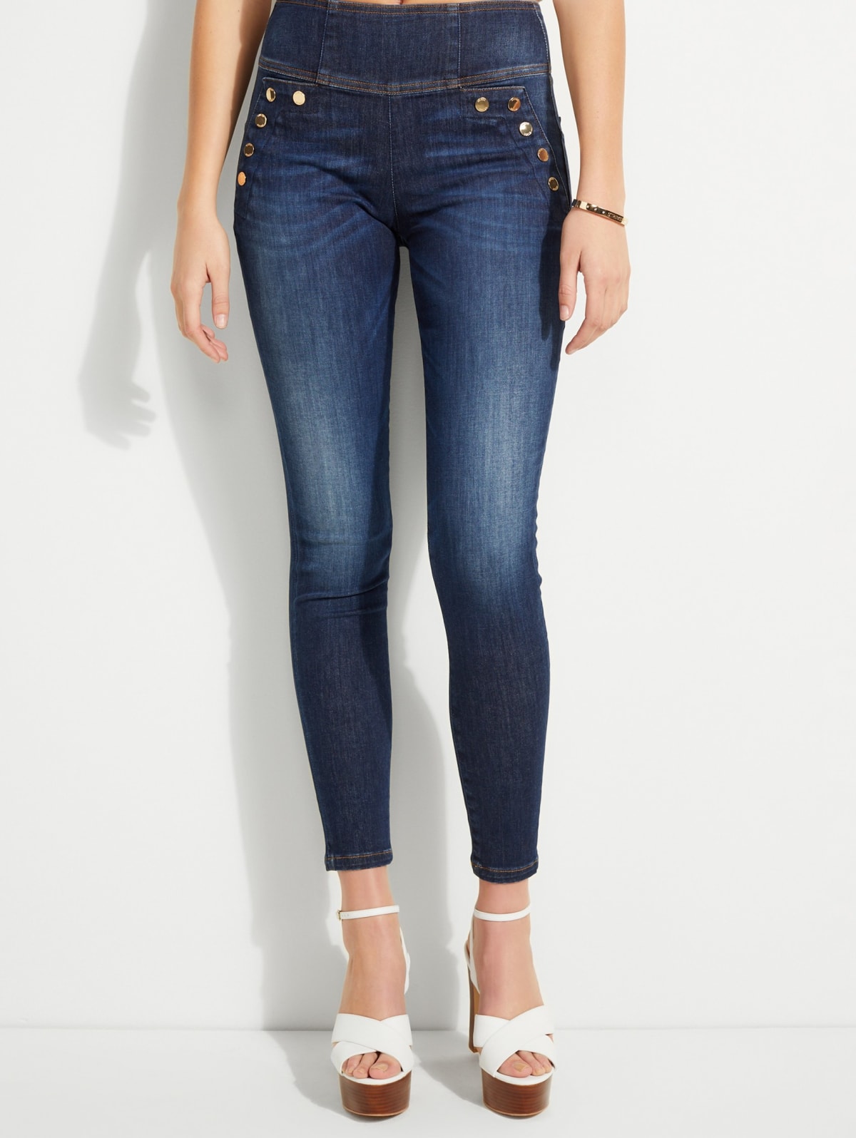 guess high rise jeans