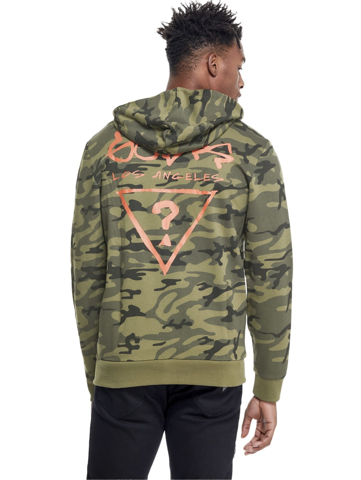 guess camo sweatshirt