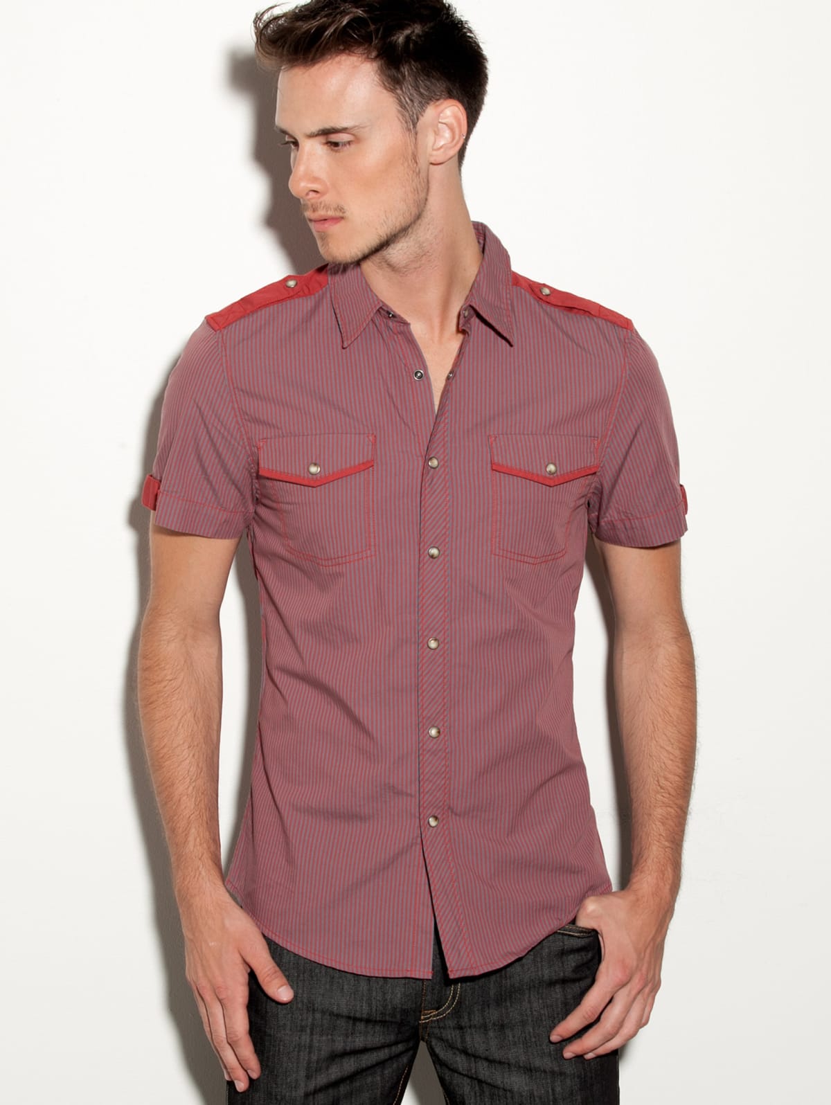 guess collared shirt