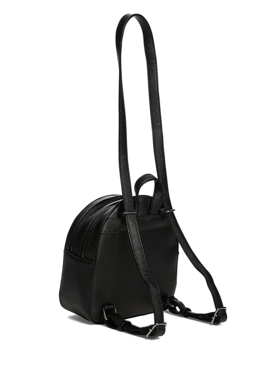 black guess mini backpack