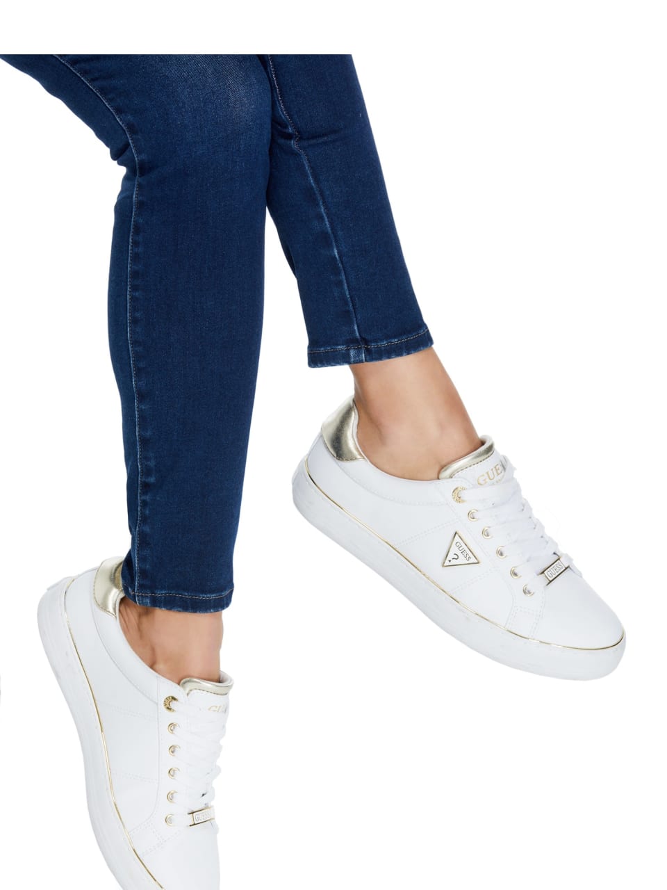 guess logo sneakers