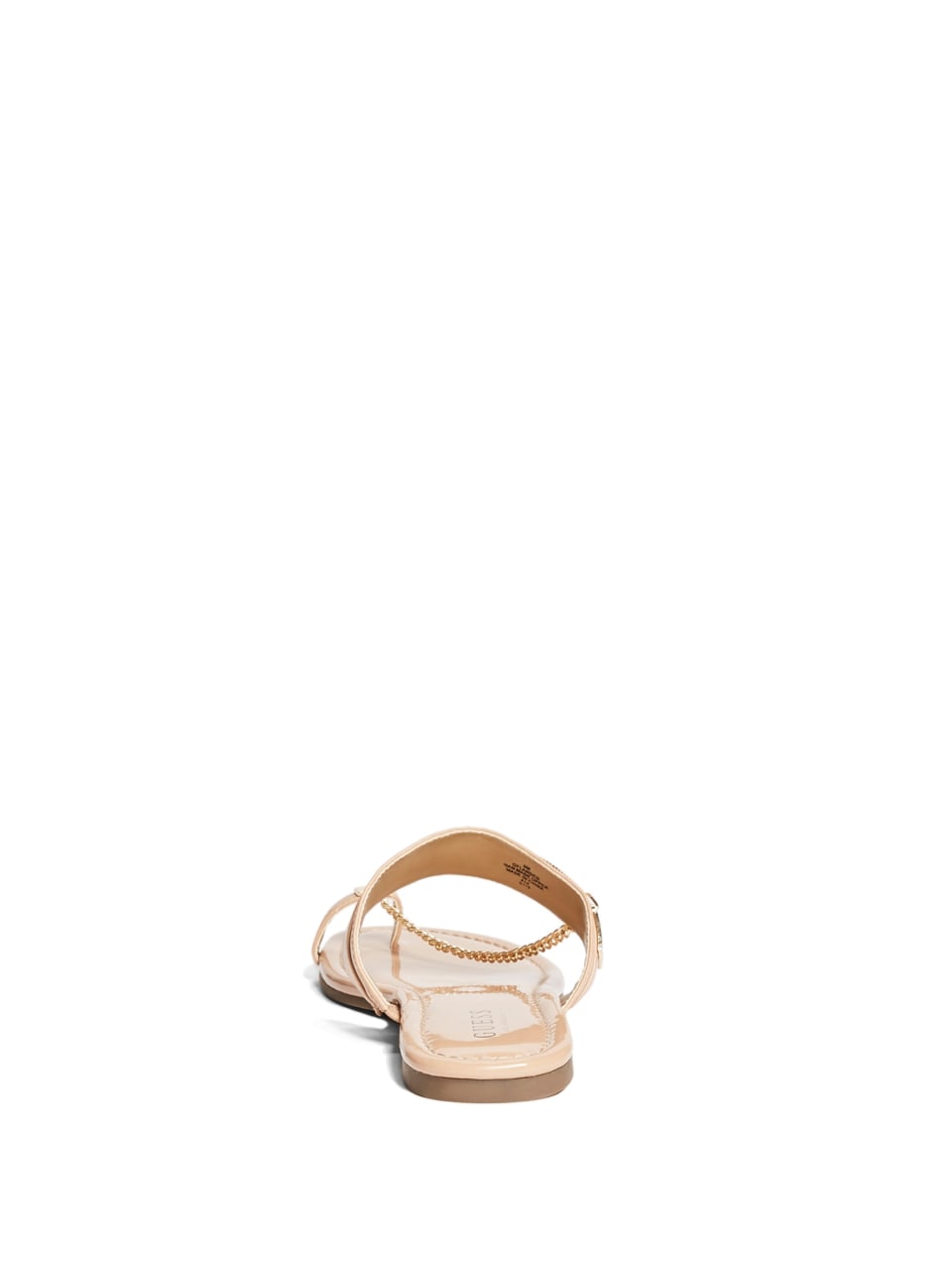 guess factory women's landen chain sandals