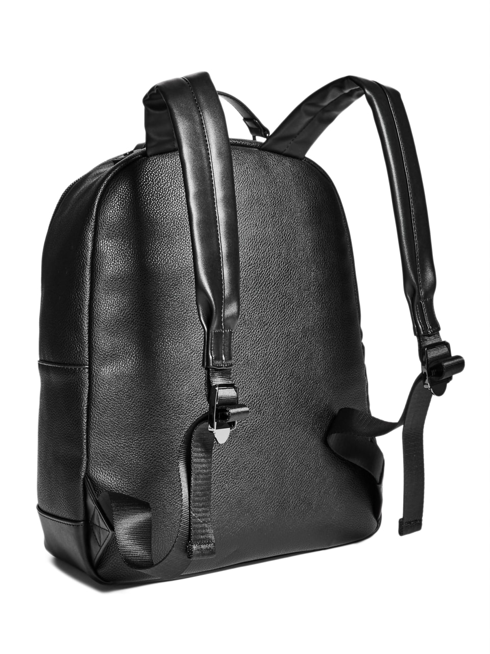 GUESS Factory Men's Rico FauxLeather Travel Shoulder Large Backpack eBay