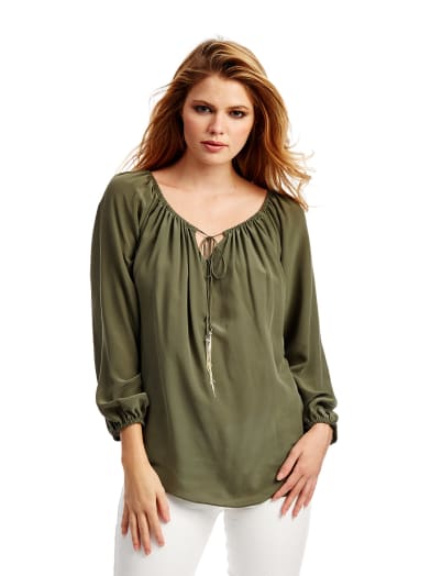 Persia Silk Blouse | GUESS by Marciano