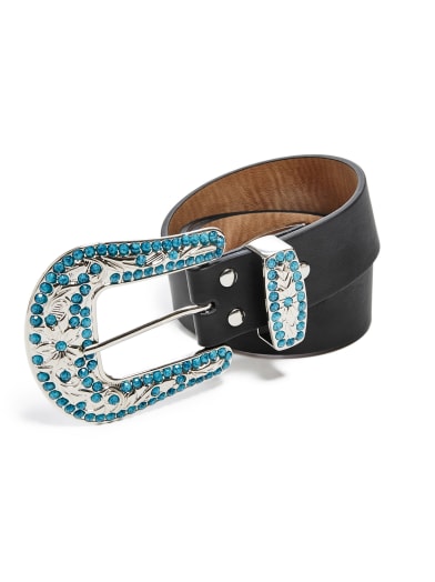 Western Buckle Belt | GUESS.com