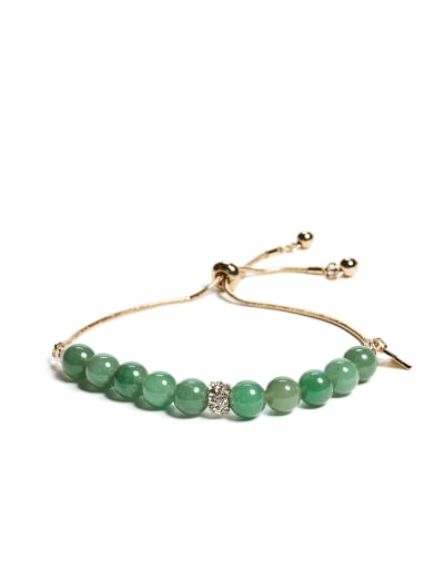 Jade Bead Bracelet | GUESS.com