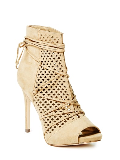 Raella Cutout Booties | GuessFactory.com