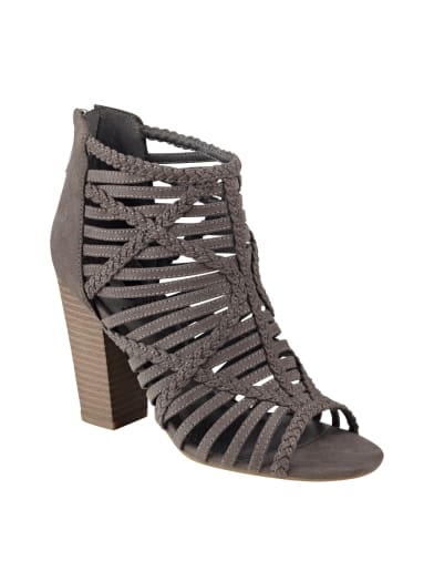 Jelus Caged Heels | GbyGuess.com