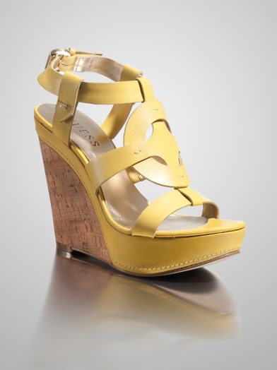 Dailona Wedge Sandals | GUESS.com