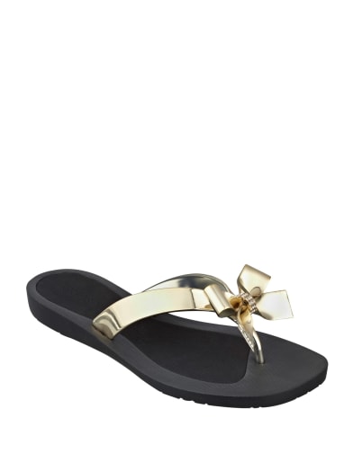 guess tutu flip flops pink