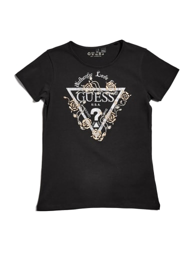 Logo Tee (7-14) | GUESS.com