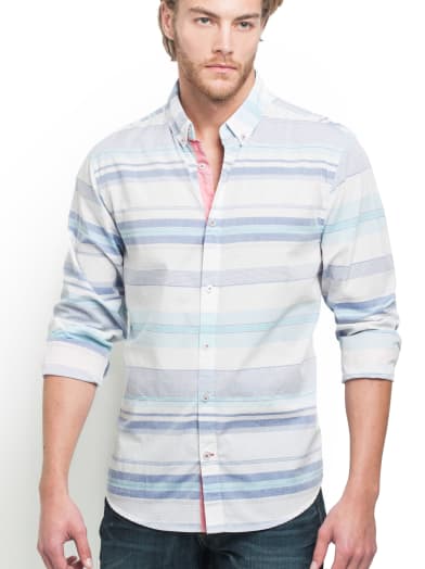 Sanborn Long-Sleeve Slim-Fit Shirt | GUESS.com