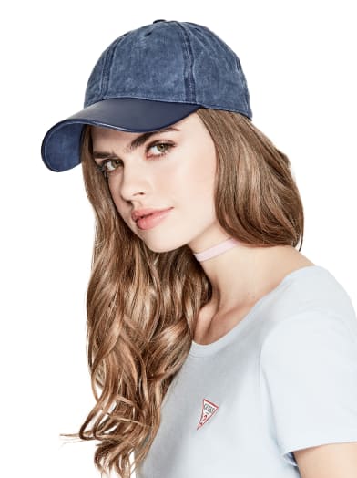 Washed Baseball Hat | GUESS.com