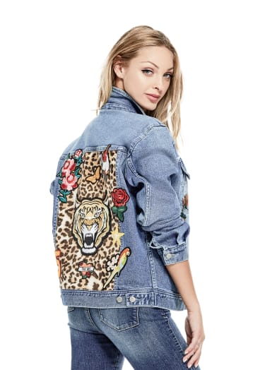 guess 90s icon denim jacket