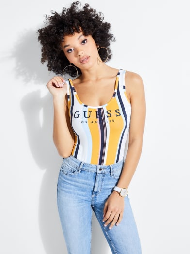 guess striped pants
