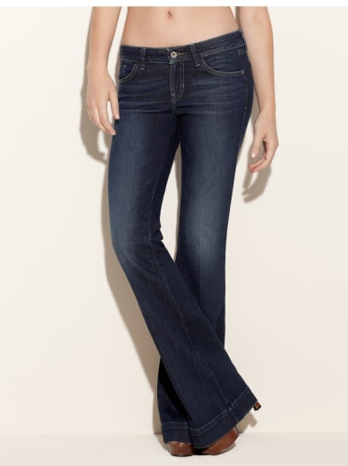 Brittney Flare Jeans - Mystery Wash | GUESS.com