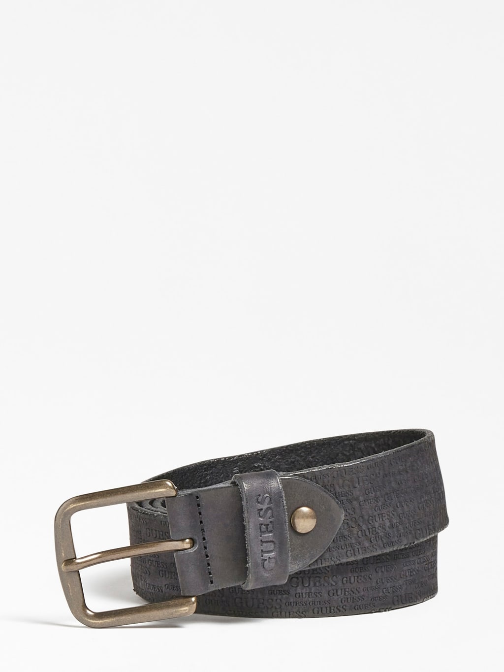 Luxe Real Leather Belt Guess Official Online Store