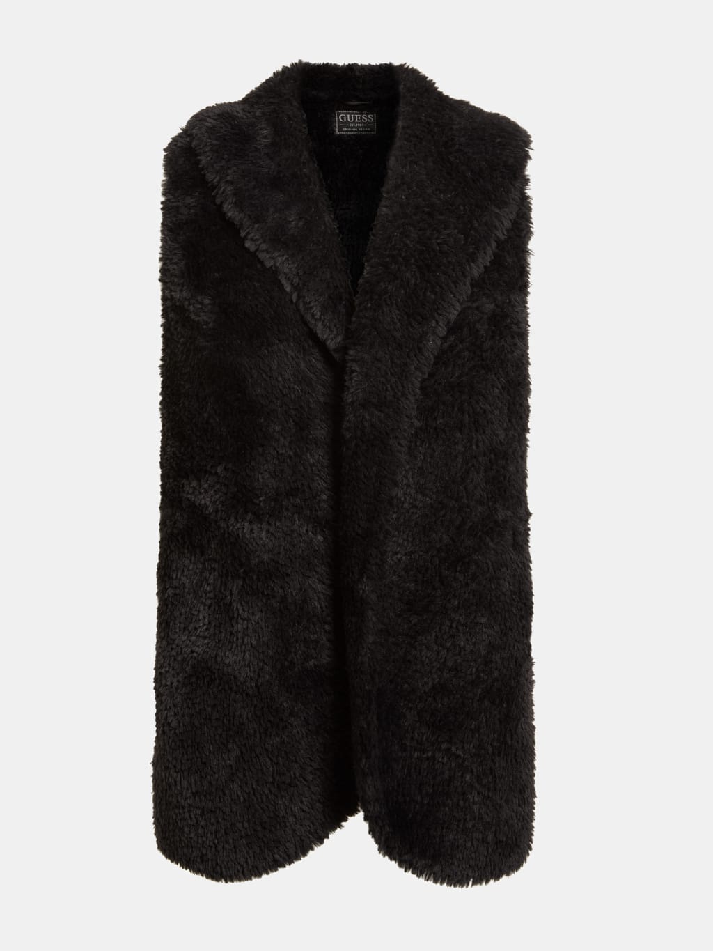 Faux Fur Vest Guess Official Website