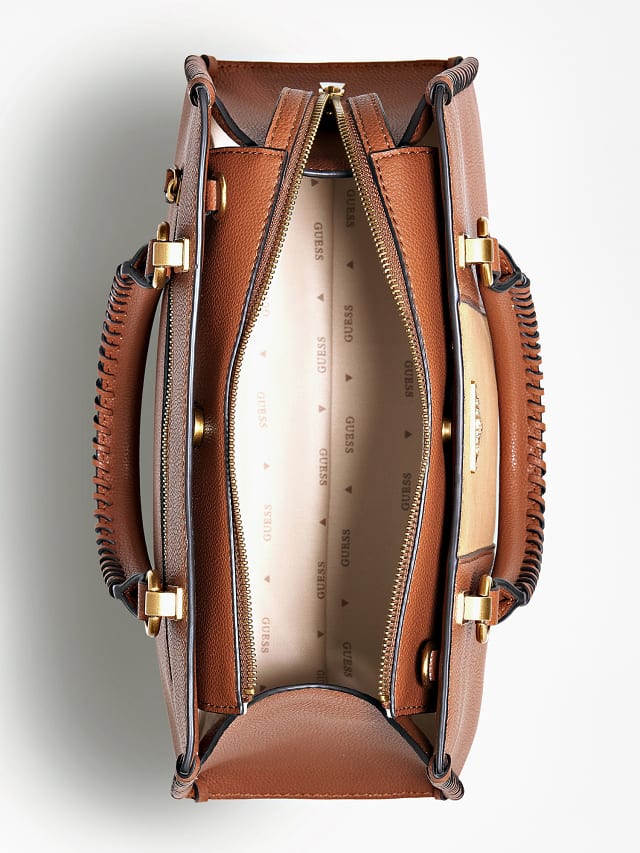 Guess tan handbag clearance