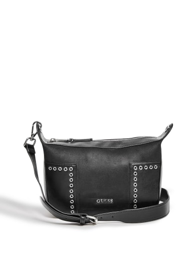 Stassi Grommet Messenger Bag | GUESS.com