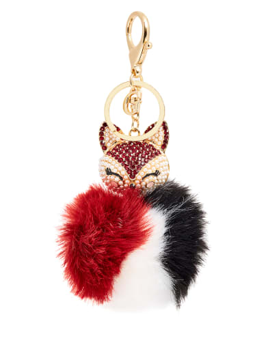 Fox Pom Keychain | GuessFactory.com