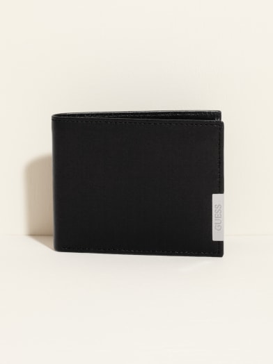 Cow Nappa Billfold Wallet | GUESS.com