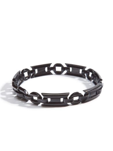 Black Barb Wire Bracelet | GbyGuess.com