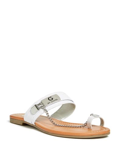 guess sandals with chain