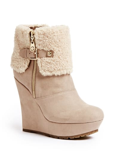 Paso Wedge Booties | GbyGuess.com