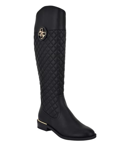 guess quilted boots
