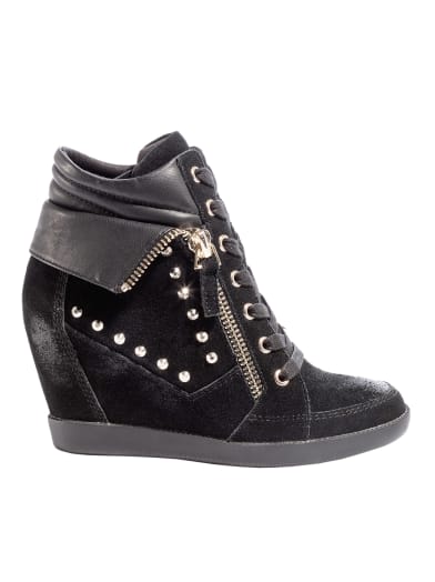 Hitzo Wedge Sneakers | GUESS.com