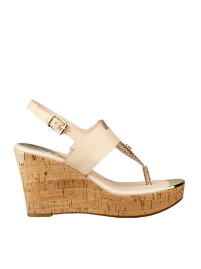 Magli Sling-Back Cork Wedges | GUESS.com