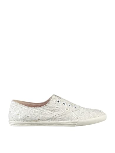 Tucci Embroidered Slip-On Sneakers - Online Exclusive | GUESS.com