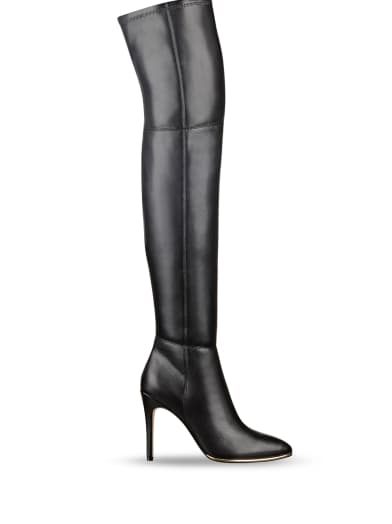 Zonian Faux-Leather Over-the-Knee Boots | GUESS.com