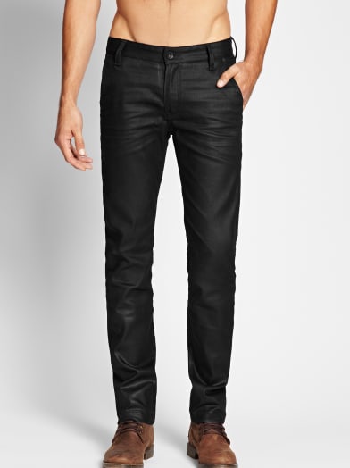 Alameda Slim Tapered Trouser Jeans in Espionage Wash, 32 Inseam | GUESS.com