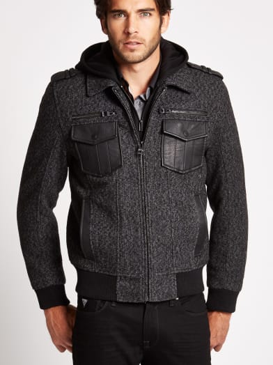 Shea Long-Sleeve Jacket | GUESS.ca