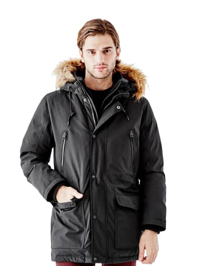 guess mens parka