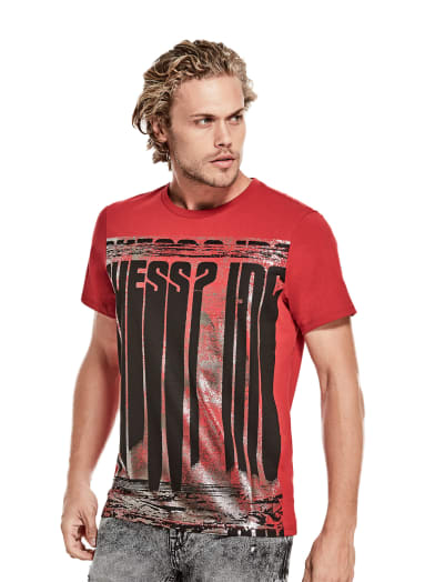 Foiled Graphic Tee | GUESS.com