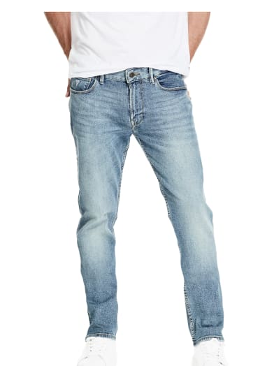 guess men's regular straight jeans