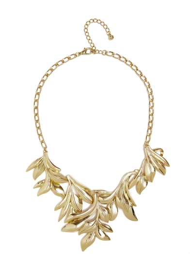 Leaf Statement Necklace | GUESS by Marciano