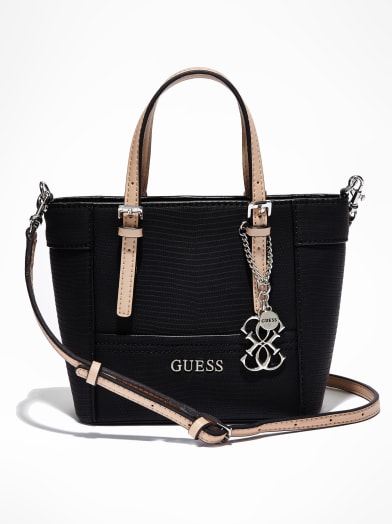 Delaney Textured Mini Tote | GUESS.ca