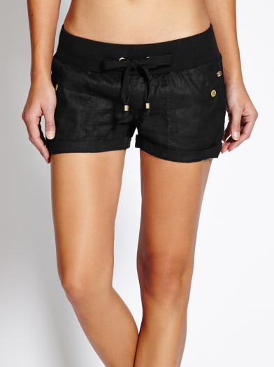 Deirdre Linen Shorts | GbyGuess.com