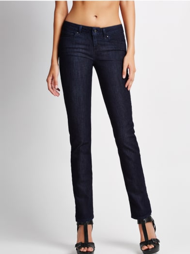 Sadie Slim Straight Jeans | GbyGuess.com