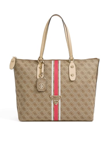 Logo Sport Large Brown Tote | GUESS.com